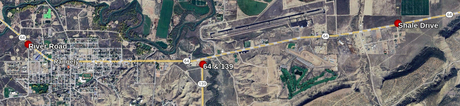 MAP OF CAMERA LOCATIONS